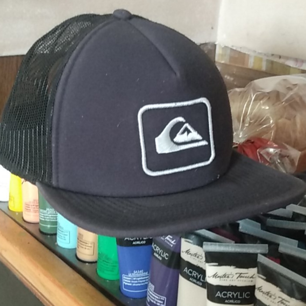 Quiksilver Dude Snapback Navy Trucker Hat